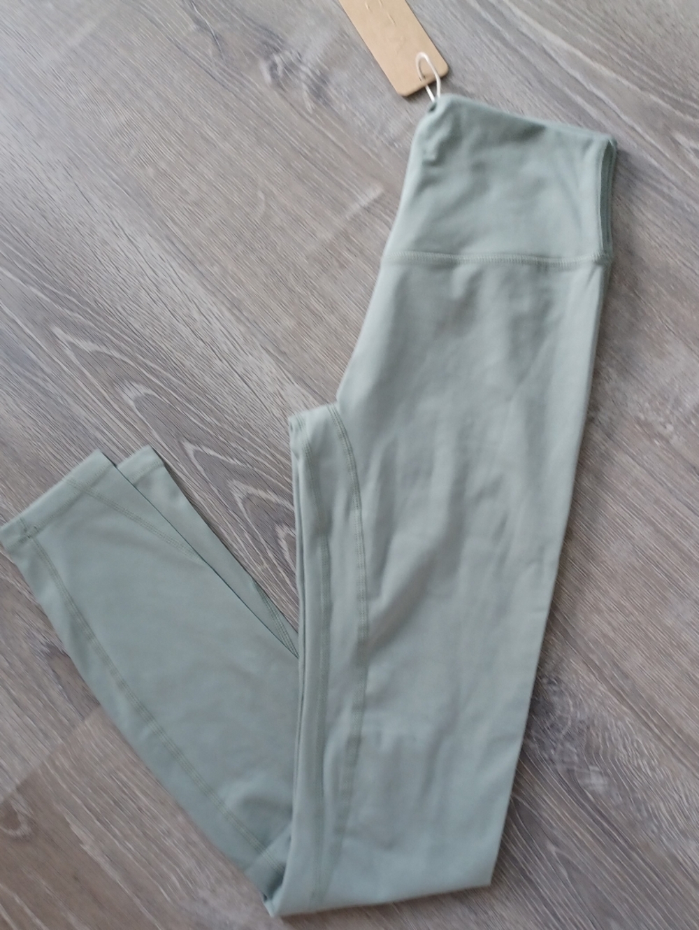 NWT ACTA Sage Green High-Waist Leggings